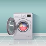 washing-machine-realistic-composition-with-housework-equipment-symbols-illustration_1284-29129